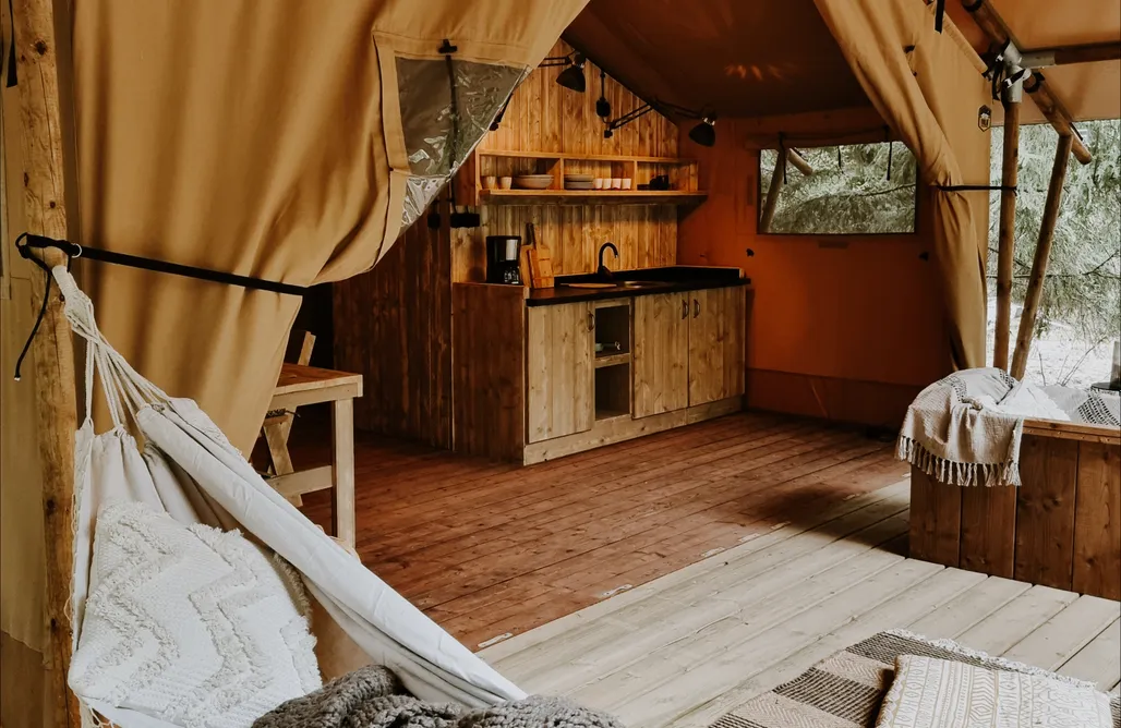 noclegi AlohaCamp wolny las mazury - glamping  4