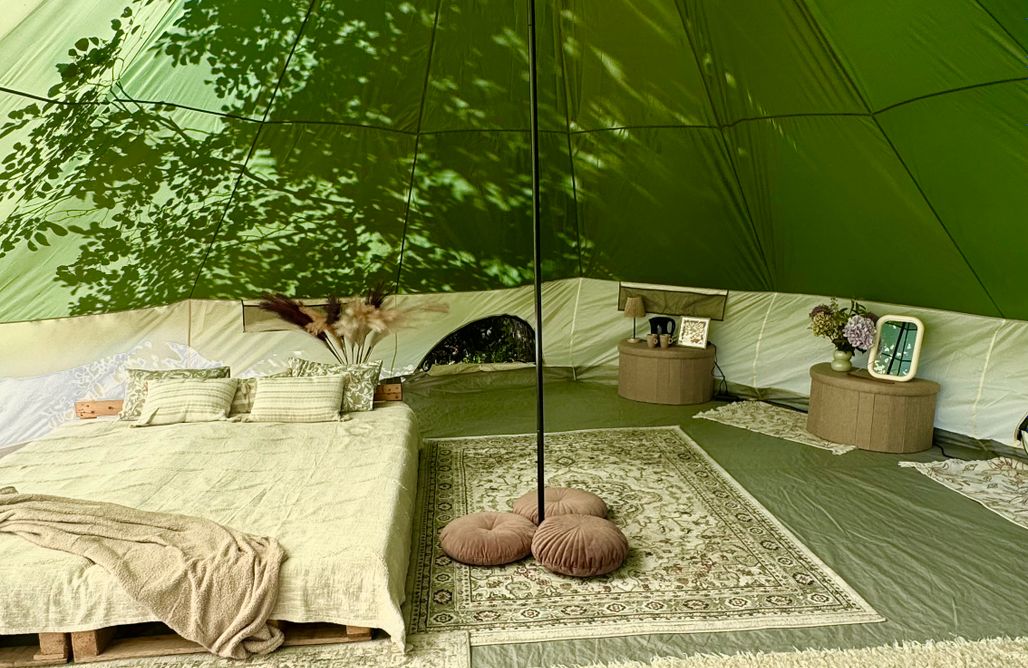 AlohaCamp Namiot glamping - 3 osobowy 3