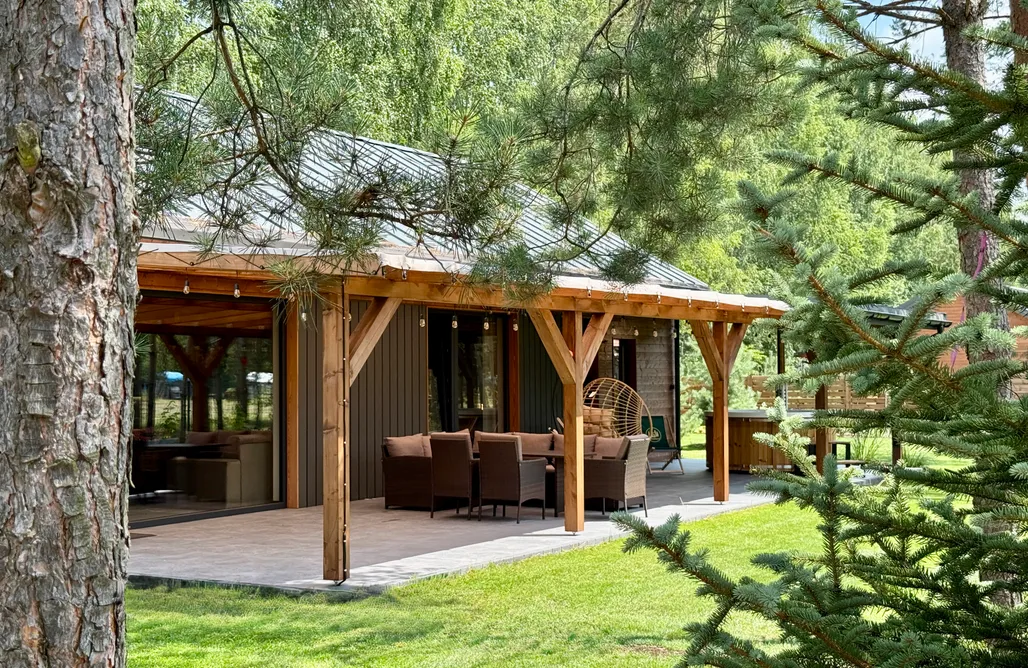 noclegi AlohaCamp Forestland - domki wśród drzew z sauną i balią 2