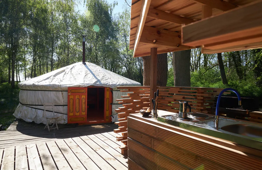 Domki nad Jeziorem Lubuskie Jurte am See 2