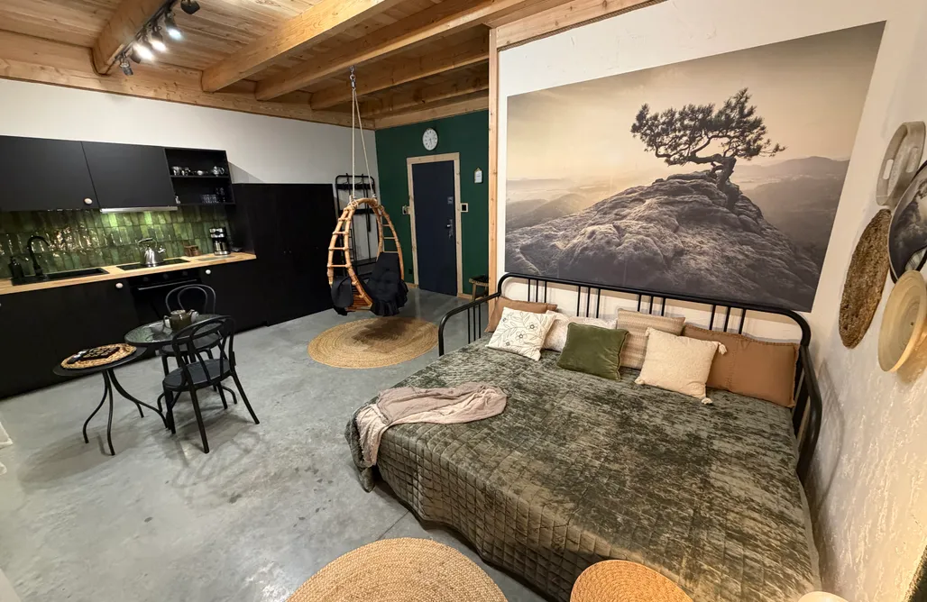 AlohaCamp Apartament studio premium z dostępem do strefy chillout w Szumidomku 4