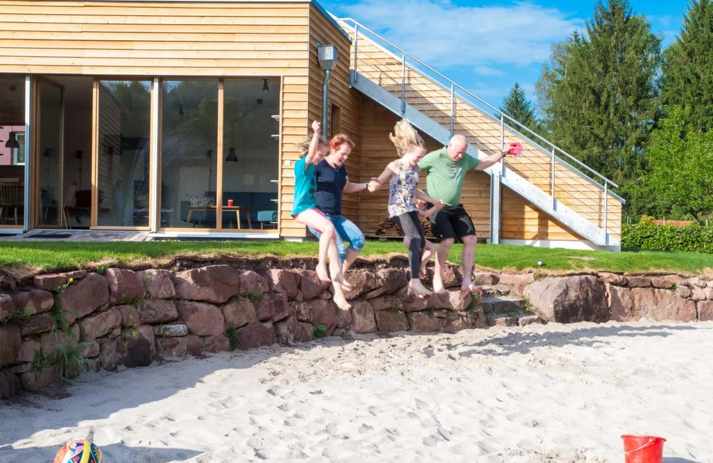 Unterkunft AlohaCamp Ferienhäuser Schwarzwaldstrand 1