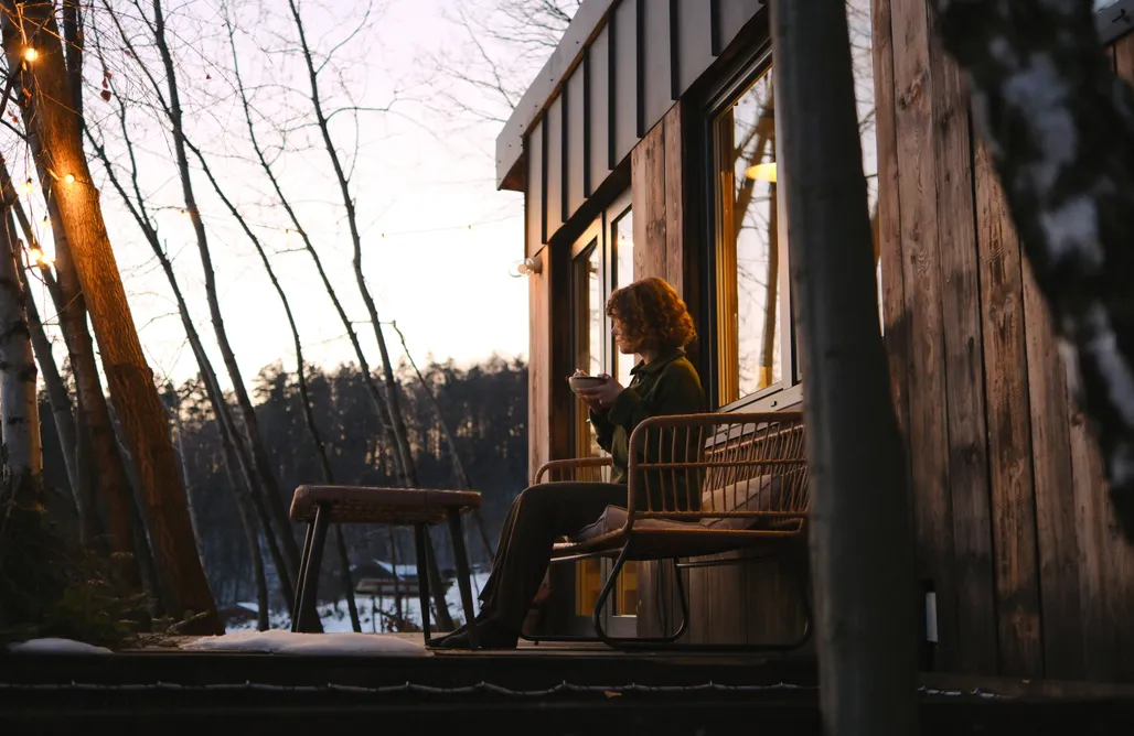 ubytování AlohaCamp Siedlisko Ogródek The Tiny House 1