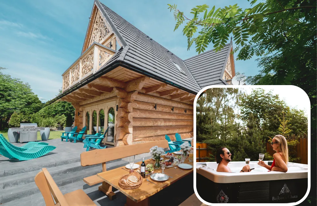 ubytování AlohaCamp Bajkowa Lux jacuzzi v ceně Zakopane 1