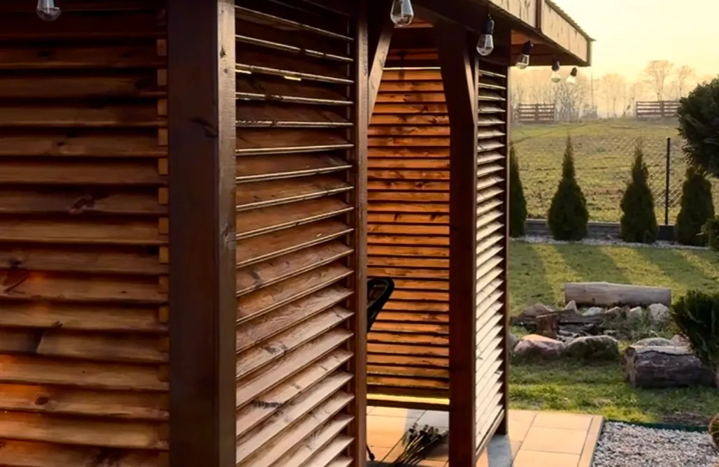 Alloggi AlohaCamp Laski Lake Mazury - domek z balią blisko jeziora 4