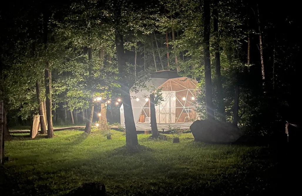 noclegi AlohaCamp Kopuła Diamond Glamp 5