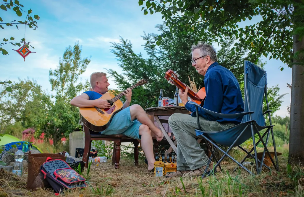 AlohaCamp accommodaties Kunterbunthof – Ferienwohnung im alten Bauernhaus (1 - 6 Pers.) 4