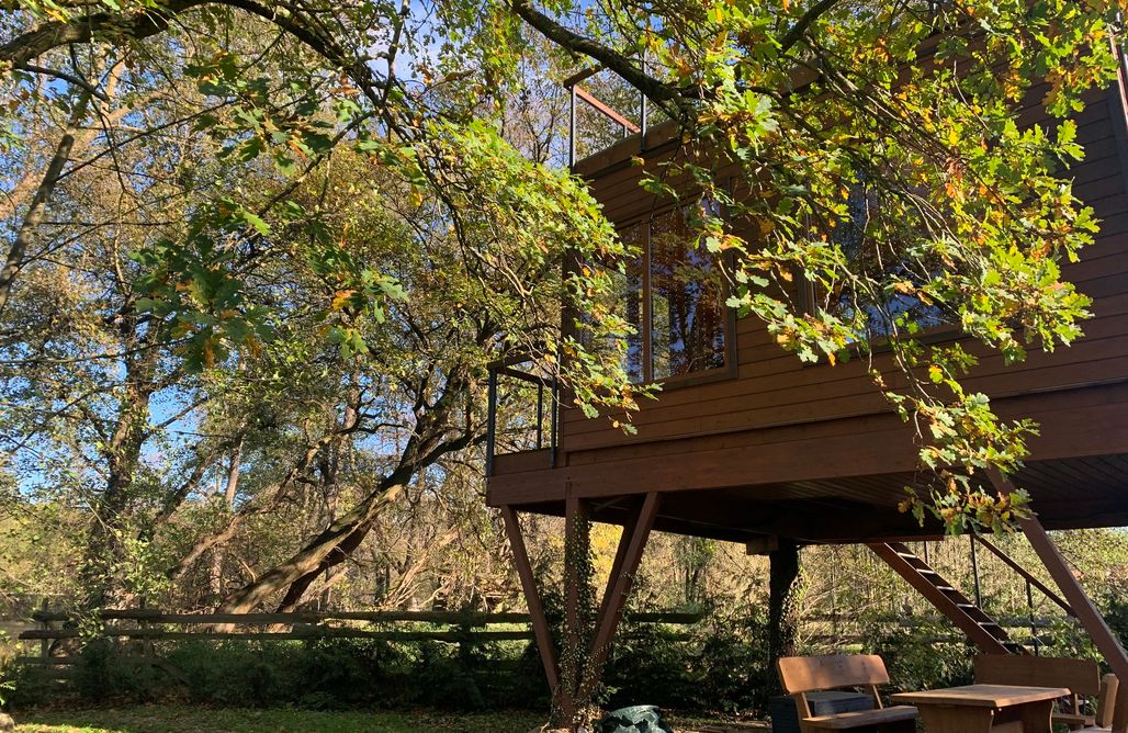 Wakacje nad jeziorem Wielkopolska Domek na drzewie w Dolinie Uradu 2