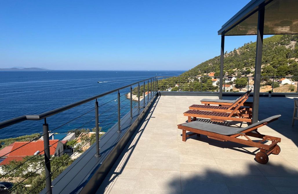 Ferienhaus Kroatien mit Pool Villa Blue Horizon 1