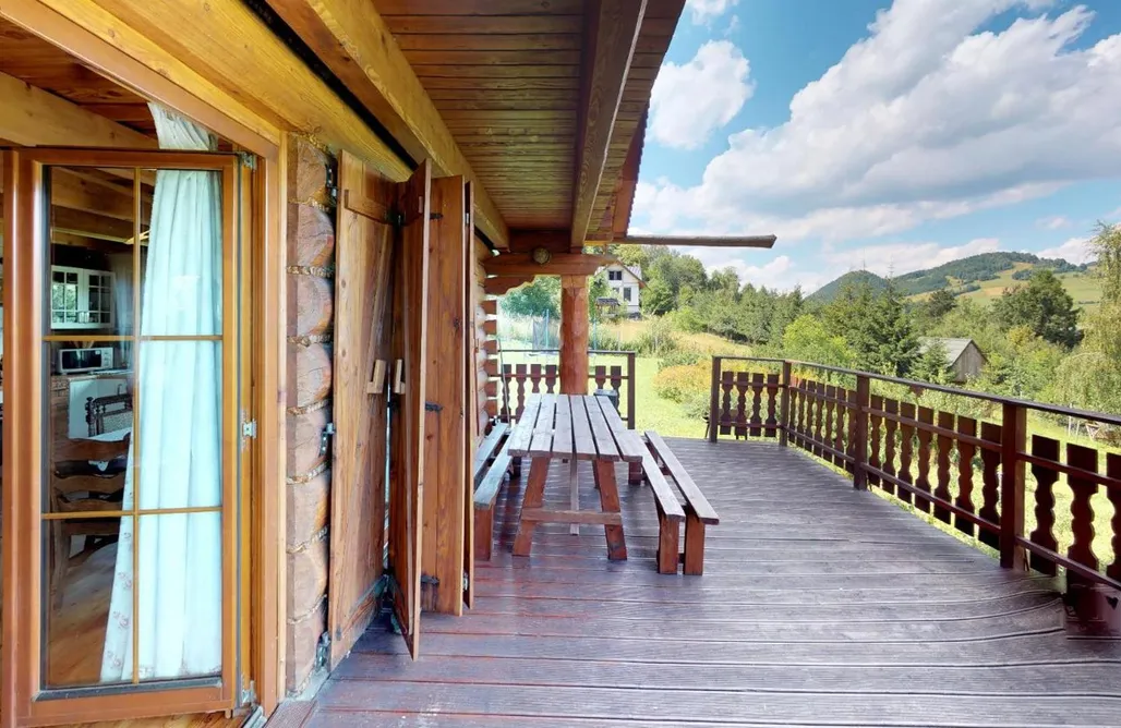 noclegi AlohaCamp Dom z Widokiem w Beskidzie Sądeckim 4