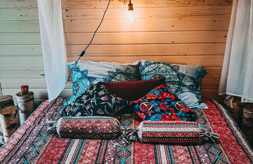 AlohaCamp Jurta Z widokiem SZARY WILK Z z jacuzzi 2