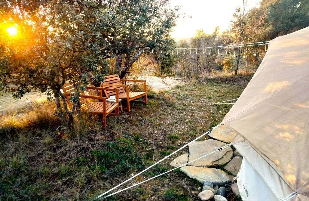 AlohaCamp accommodation Tienda Glamping by Terra del Congost 1