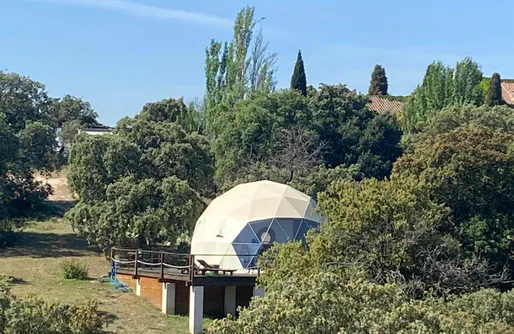 Imagen de Claro de Luna Dom - LUNA 1 - Domo en plena naturaleza a 25 minutos de Madrid
