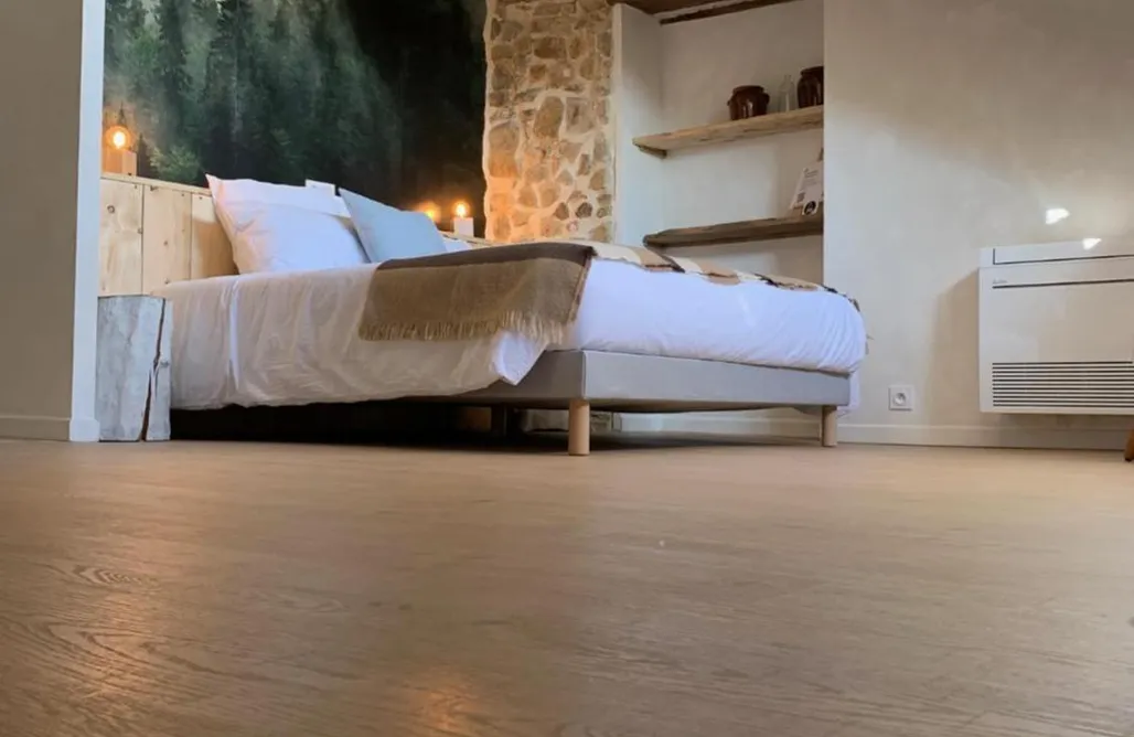 AlohaCamp Chambre Double avec Vue sur la Piscine 4