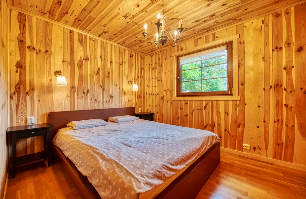 AlohaCamp Domek z kominkiem 2