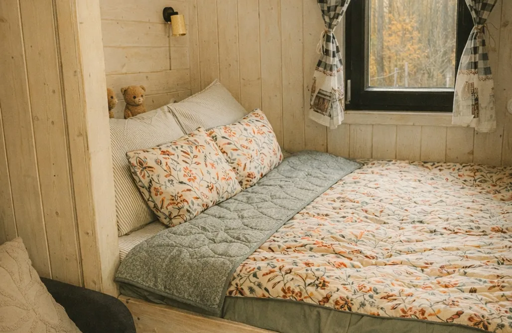 AlohaCamp Domek w lesie z alpakami 2