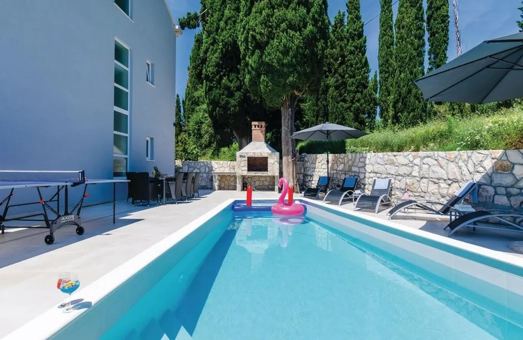 Urlaub mit Kindern am Meer Villa Stone Bliss with private Pool, near Dubrovnik 3
