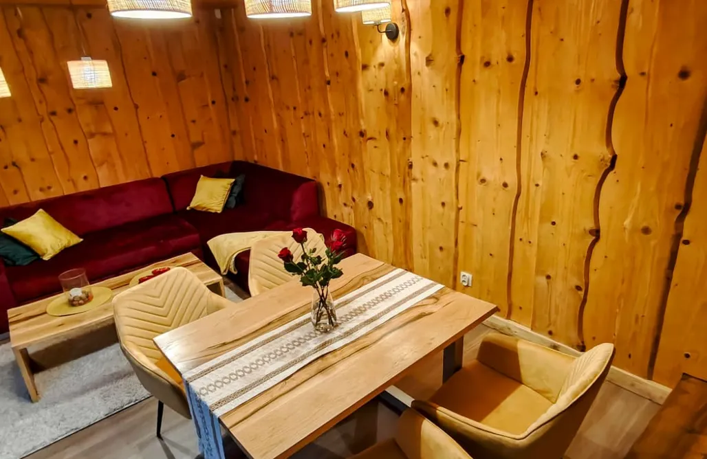 noclegi AlohaCamp Domek na górach z balią i sauną  5