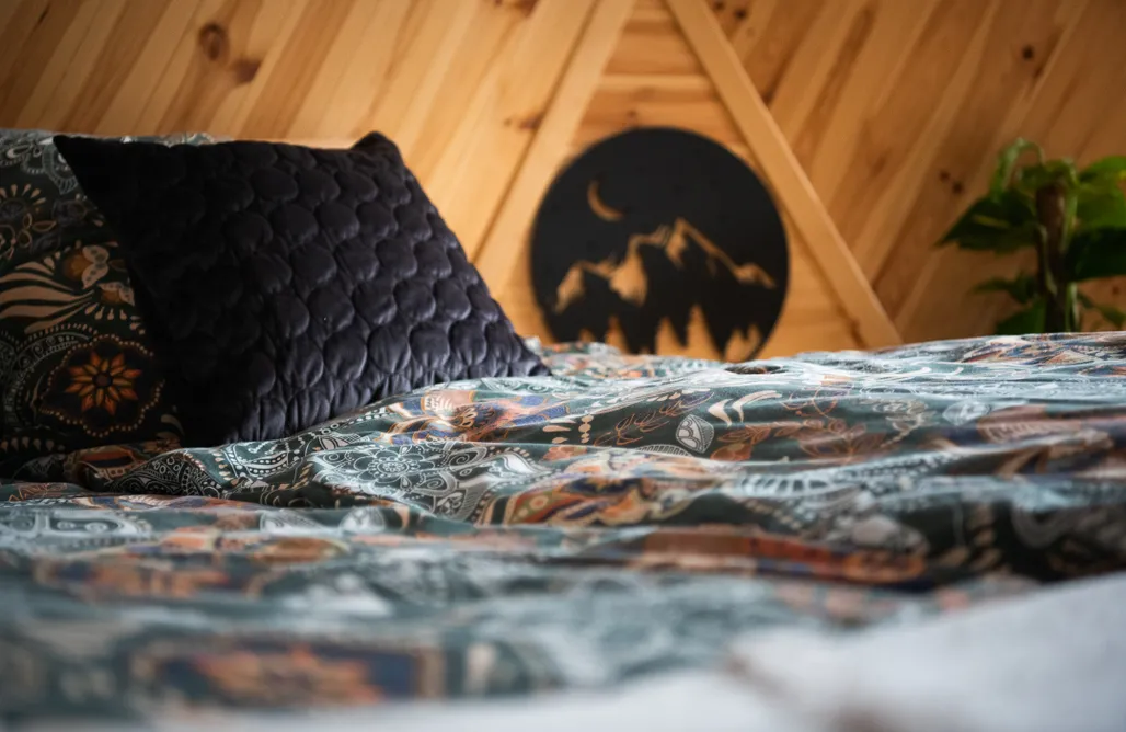 AlohaCamp Całoroczny domek kopułowy Żywioł Ziemi 4