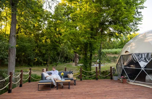 Zdjęcie obiektu Sandomierskie Szepty Lasu - prywatny Glamping 