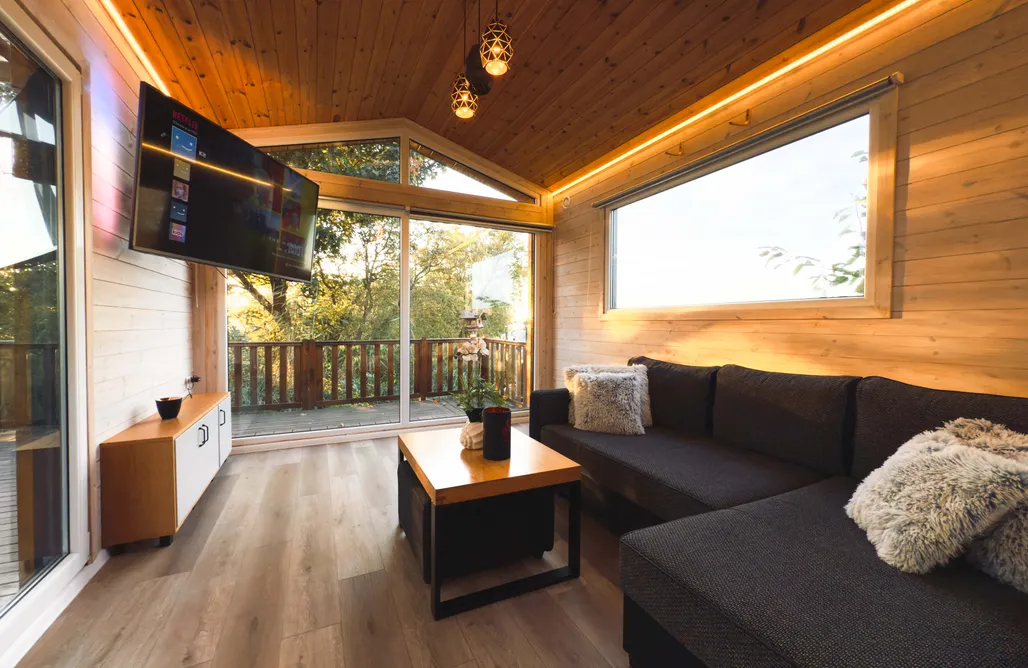 ubytování AlohaCamp Chatka plażowa - prywatna gorąca balia, sauna i dostęp do plaży 5