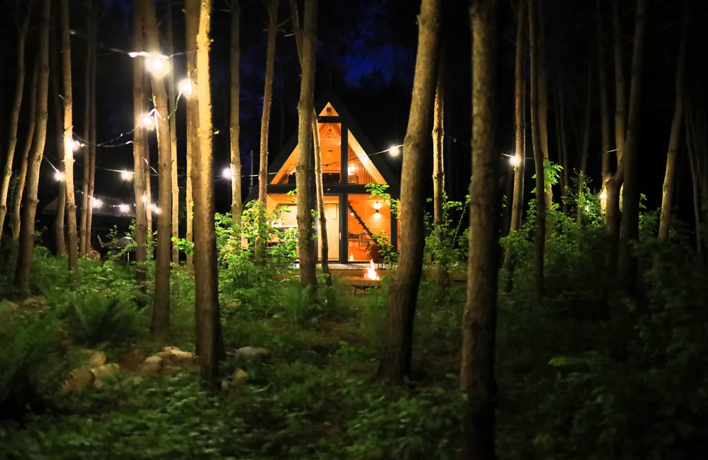 AlohaCamp accommodation Paprotka - dom i las 5