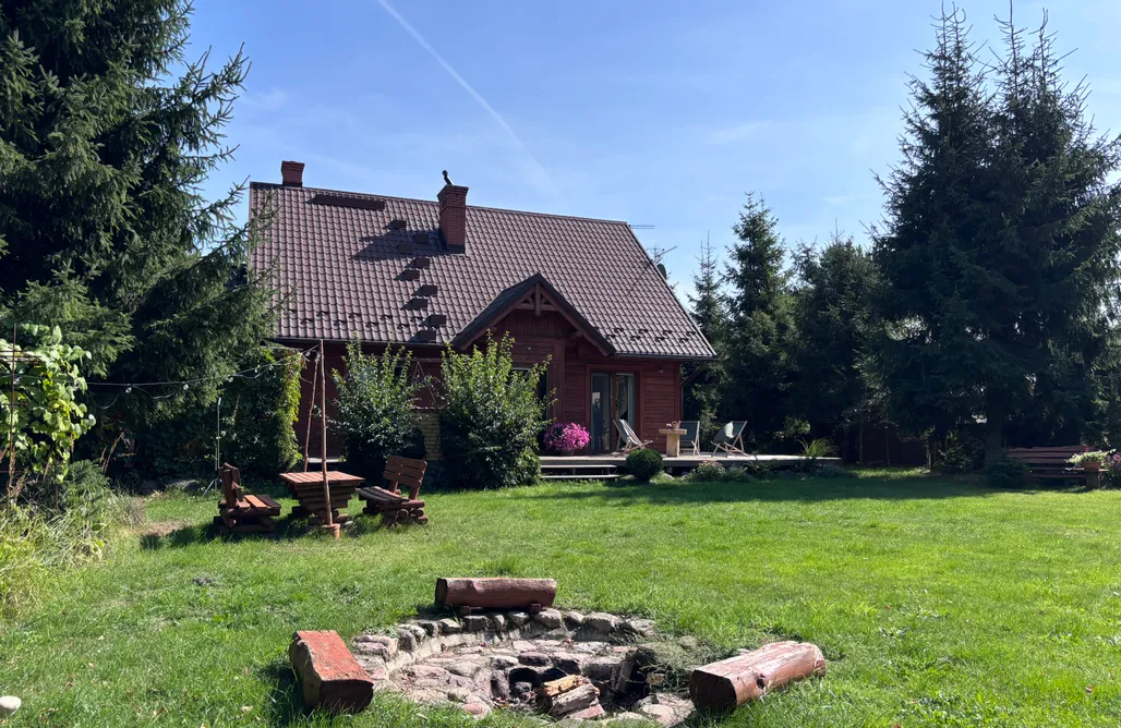 AlohaCamp accommodation Twoja Ostoja. House in the Woods in Tuchola Forest. 5