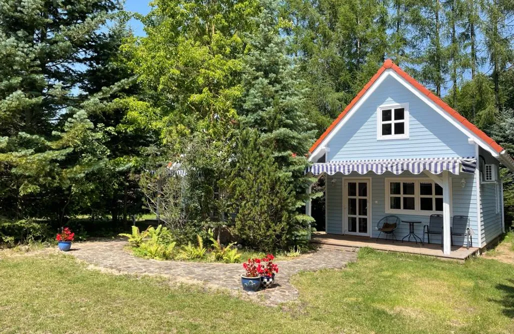 Tanie Noclegi Giżycko Kwiat Paproci - domki nad jeziorem 2