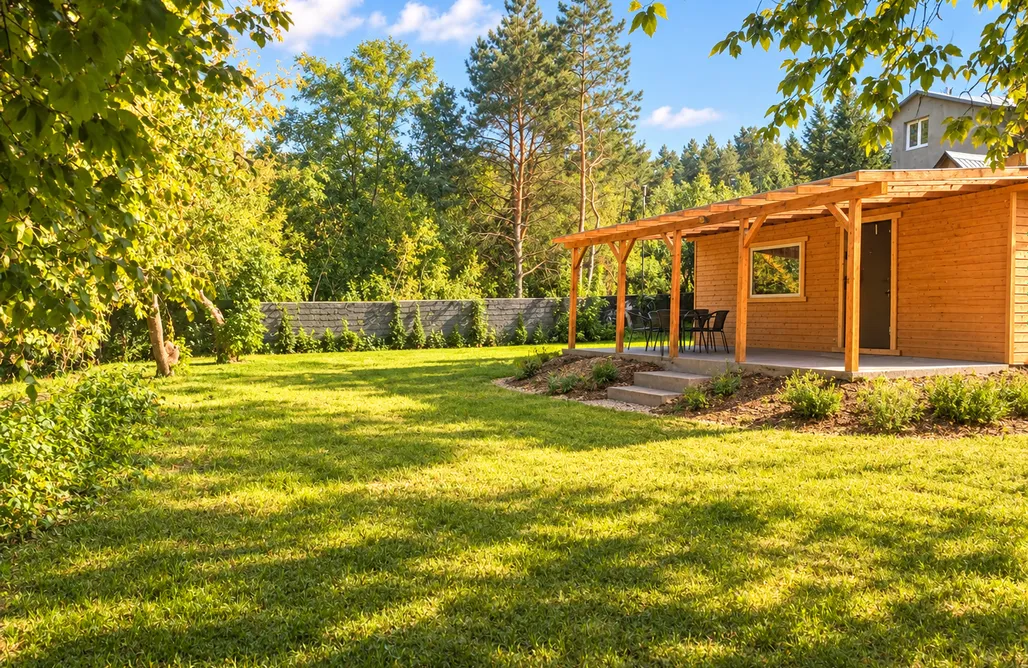AlohaCamp accommodation House by the Wkra 2