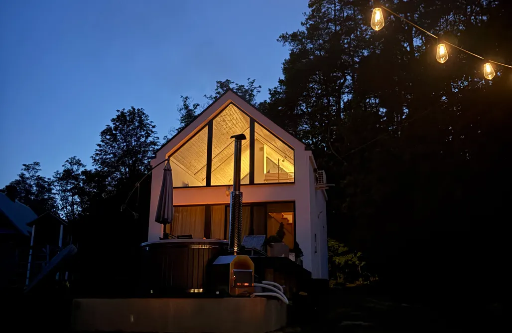 Polen Ferienhaus am See Budy las i relaks 2