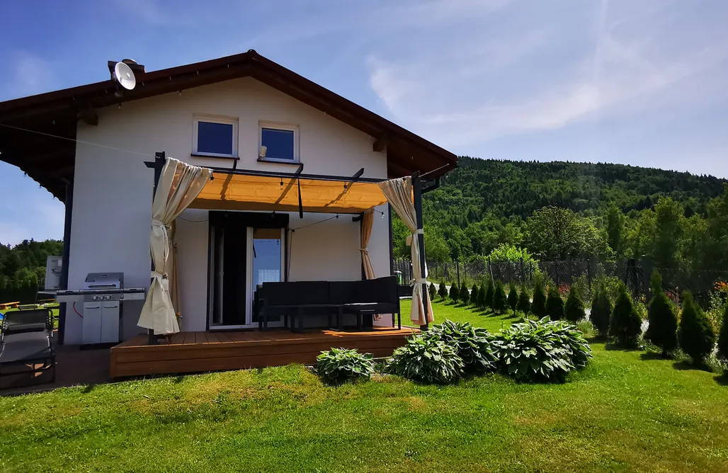 Andrychów noclegi Jawornica House domek z pięknym widokiem 2