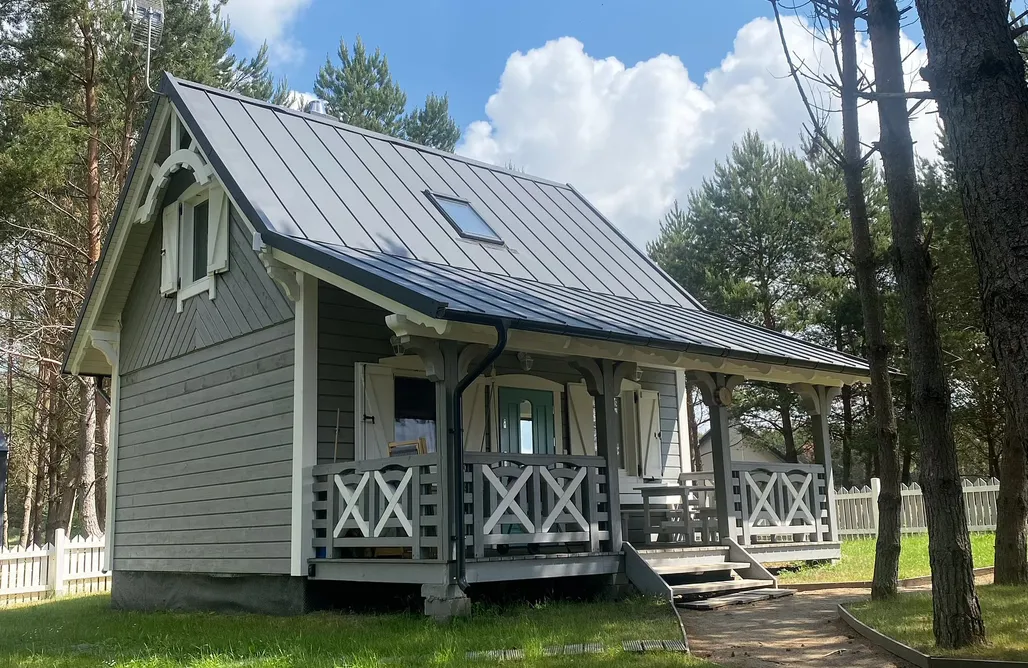 AlohaCamp accommodation Leśna Osada na Kaszubach - domy drewniane na wynajem 1