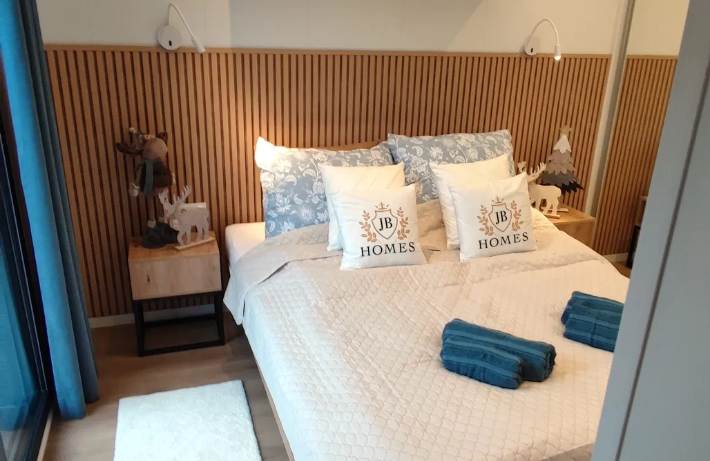 Wakacje nad jeziorem Wielkopolska Silver Moon domek na skraju rzeki 1