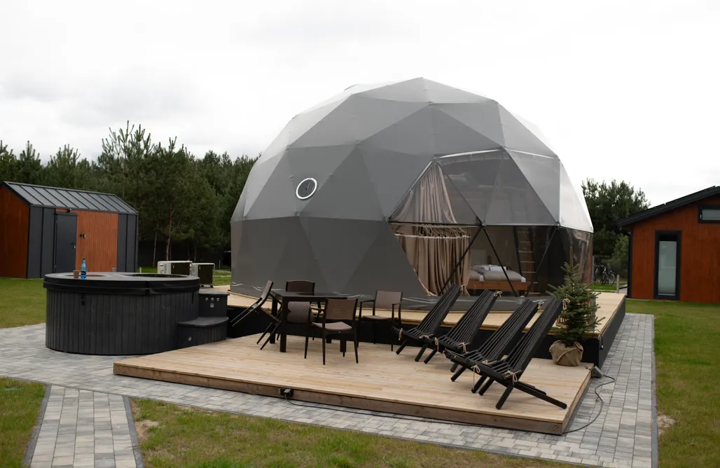 noclegi AlohaCamp Idyllaglamp Modern Całoroczny 3