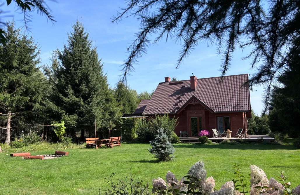AlohaCamp accommodation Twoja Ostoja. House in the Woods in Tuchola Forest. 4