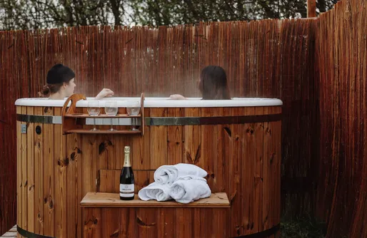 Zdjęcie obiektu Biała Czapla Glamping z Balią nad jeziorem Czorsztyńskim 
