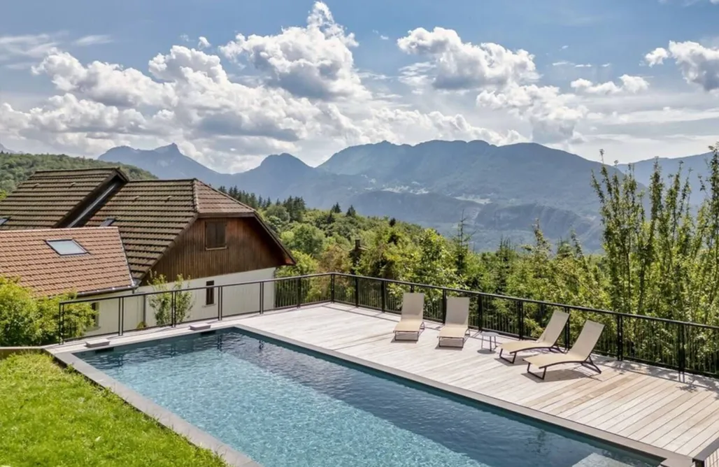 Unterkunft AlohaCamp La Sauffaz - maison avec piscine 4