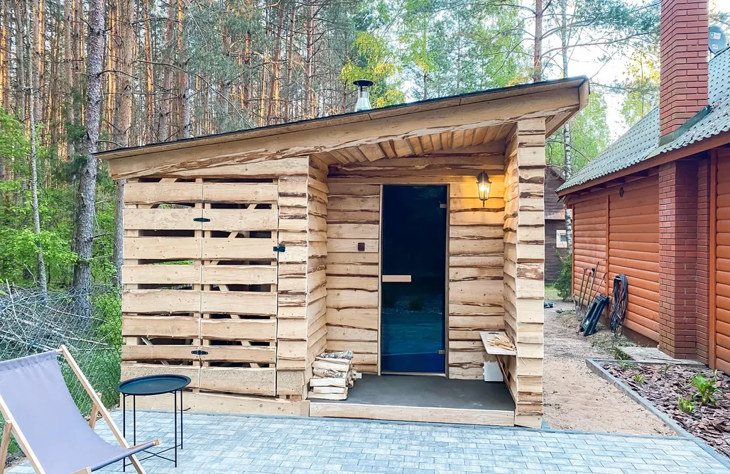 Domki Białystok Chata przy lesie  3