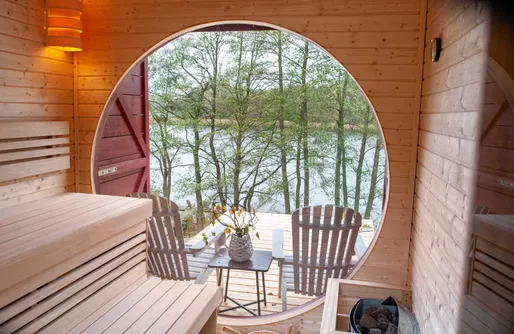 Zdjęcie obiektu Family Lodge 50 m od jeziora, Sauna, Balia, Kajak, SUP