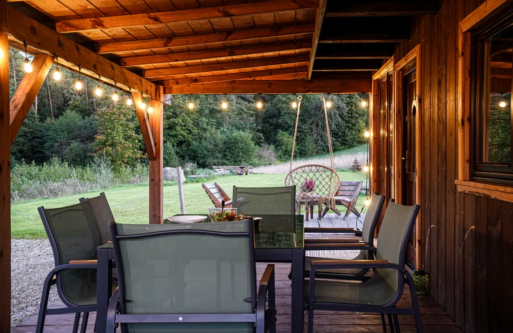 Hébergement AlohaCamp Dobra Wola Dobra Chata - Maison avec bain nordique 4