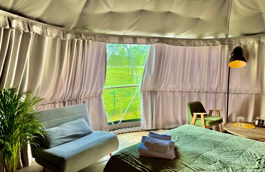 AlohaCamp accommodation Na Skraju Lasu - Glamping 4
