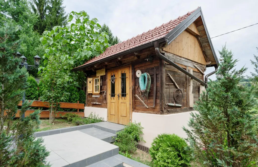 Unterkunft AlohaCamp Traditional houses Korana river 2