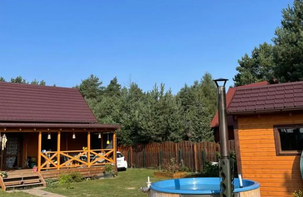 Gostycyn Domki Domek w naturze z sauną i balią w Borach Tucholskich 3