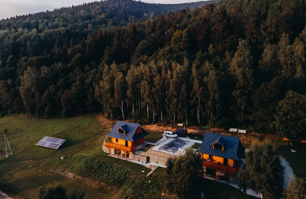 noclegi AlohaCamp Sowiogórska Ostoja - dom z bali 4