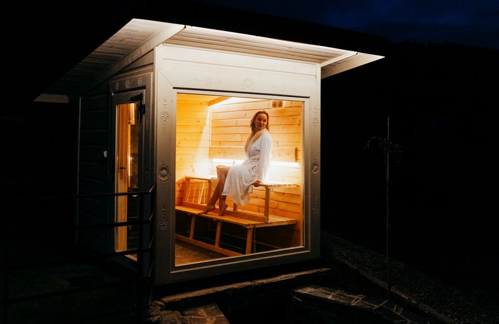 AlohaCamp accommodation Dream Hill - domy Premium z jacuzzi i sauną bez limitu i na wyłączność 5