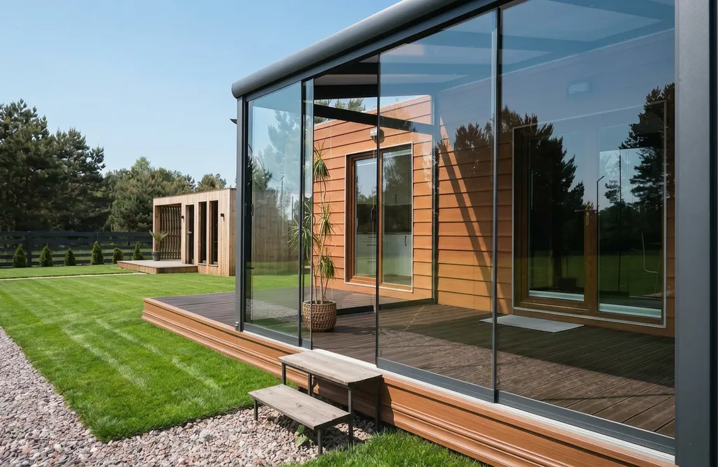 Mazuria Park domki, podgrzewany basen, jacuzzi i sauna w cenie AlohaCamp