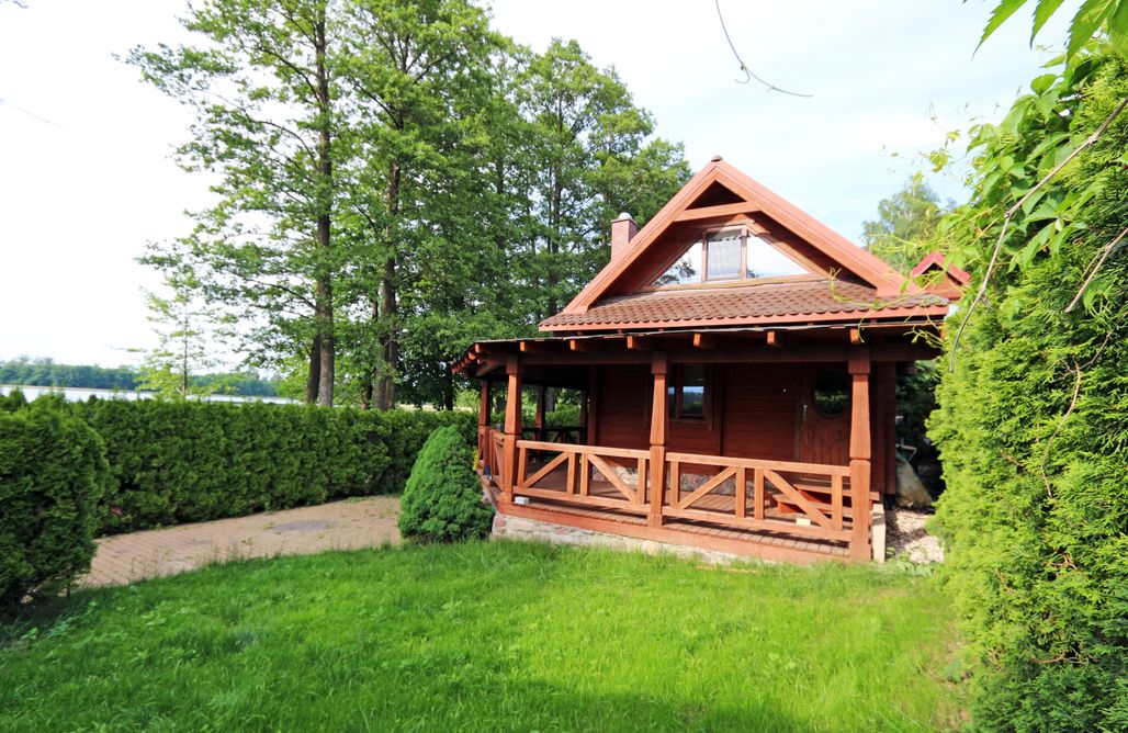 AlohaCamp Domek nad samym Jeziorem Ołów 1