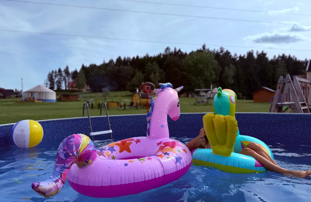 Jurta Nocleg Glamping Niebiańska Osada 3