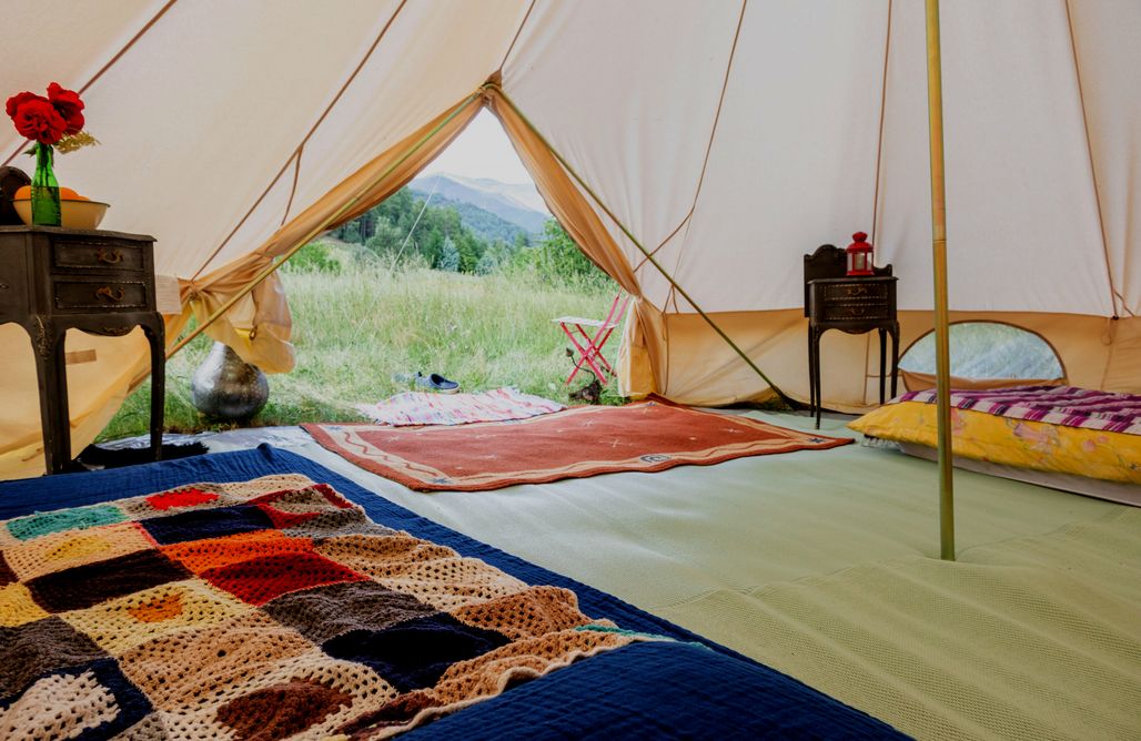 Camping En El País Vasco Wellness and Wilderness - Blueberry Bell Tent 3