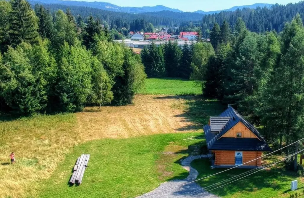 Dom z drzew w Istebnej AlohaCamp